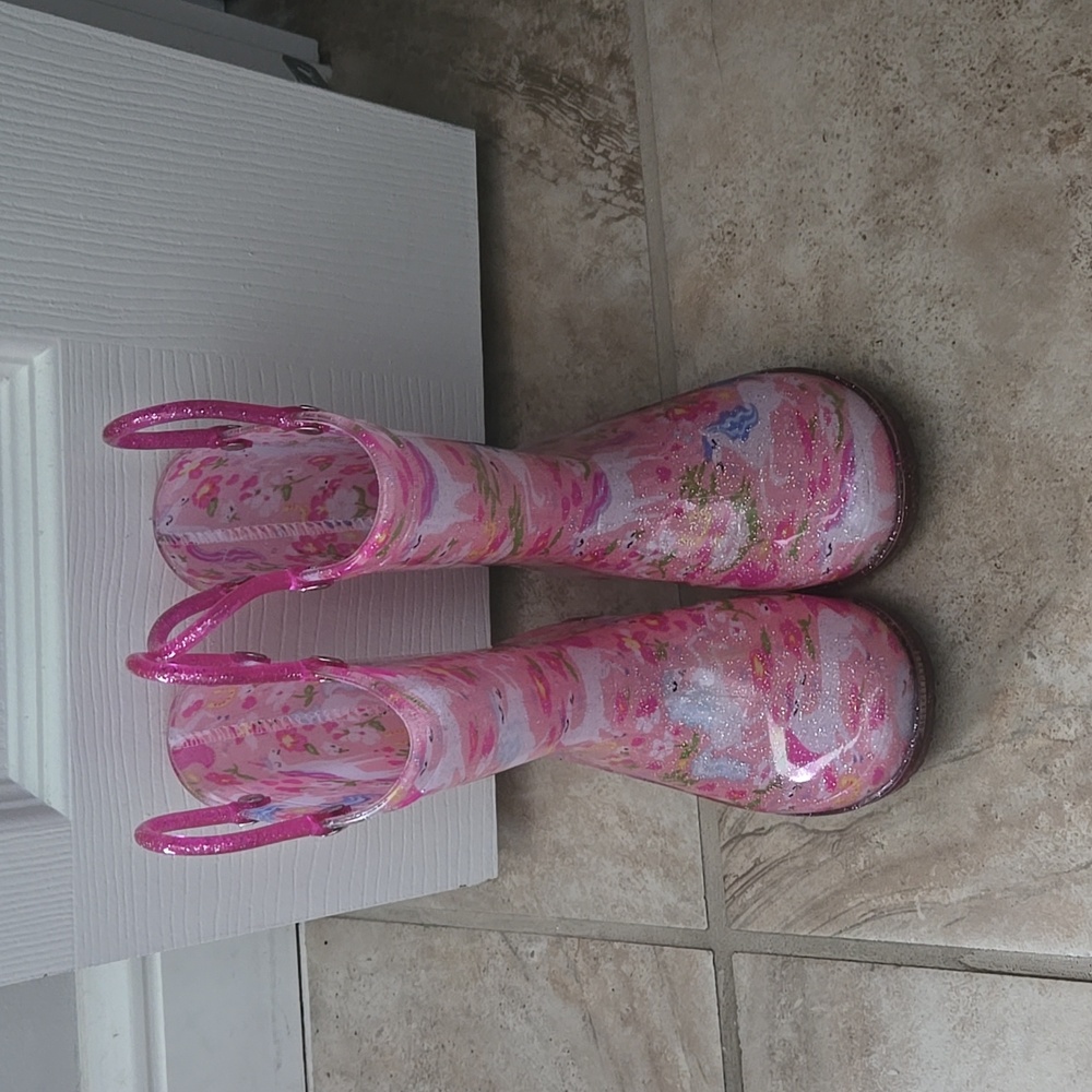 Toddler girl rain boots